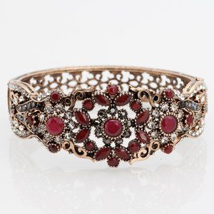 Turkish Bohemian Antique Gold Color Bracelet Fashion Jewelry for Women